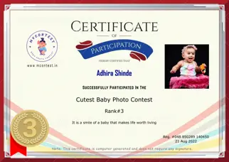 Certificate Preview