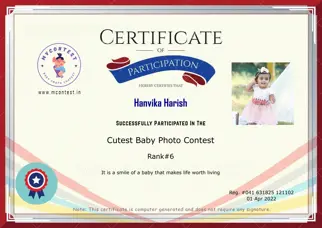 Certificate Preview