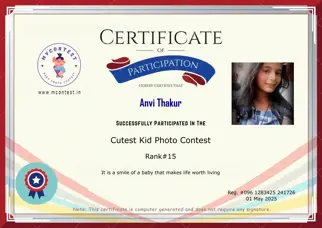 Certificate Preview
