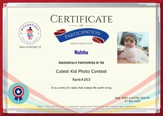 Certificate Preview