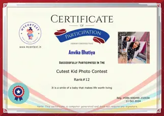 Certificate Preview