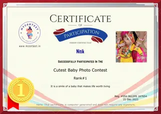 Certificate Preview