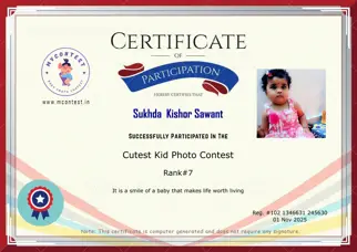 Certificate Preview