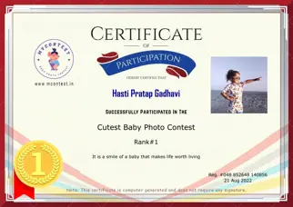 Certificate Preview
