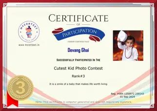 Certificate Preview
