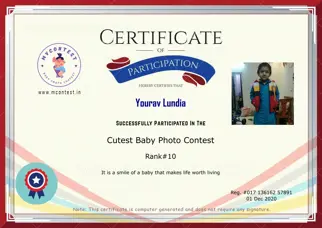 Certificate Preview
