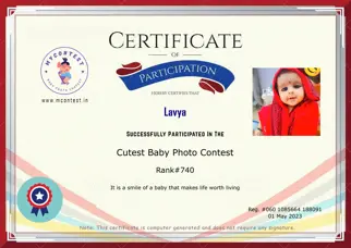 Certificate Preview