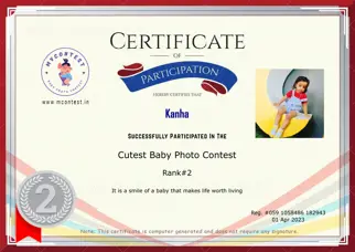 Certificate Preview