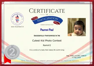 Certificate Preview