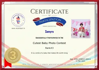 Certificate Preview