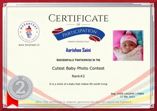 Certificate Preview
