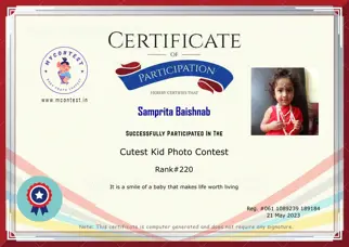 Certificate Preview