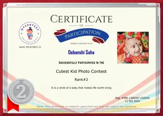 Certificate Preview