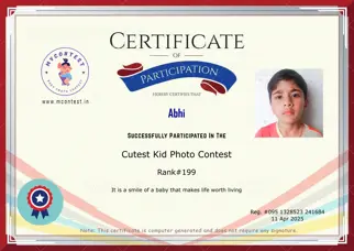 Certificate Preview