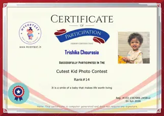 Certificate Preview