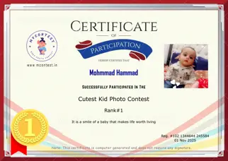 Certificate Preview