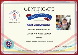 Certificate Preview
