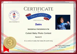 Certificate Preview
