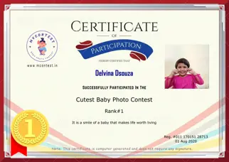 Certificate Preview