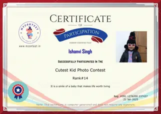 Certificate Preview