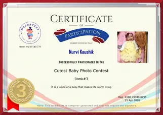 Certificate Preview