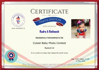 Certificate Preview