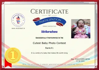 Certificate Preview