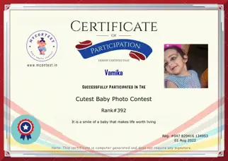 Certificate Preview