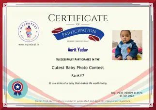 Certificate Preview