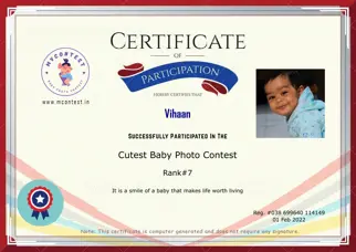 Certificate Preview
