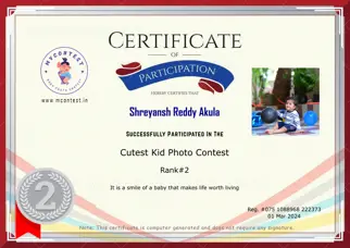 Certificate Preview