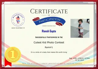 Certificate Preview