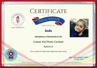 Certificate Preview