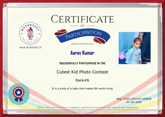 Certificate Preview