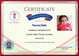 Certificate Preview