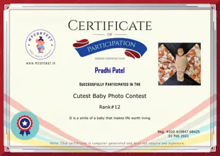 Certificate Preview