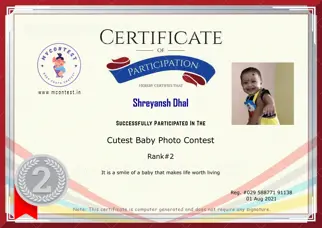 Certificate Preview
