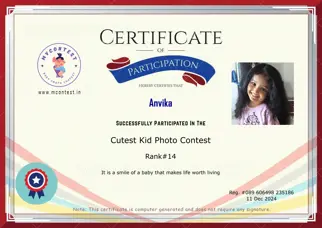 Certificate Preview