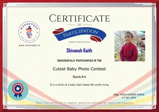 Certificate Preview