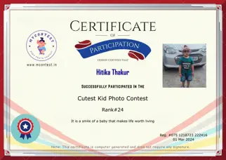 Certificate Preview
