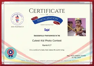 Certificate Preview