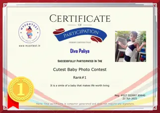 Certificate Preview