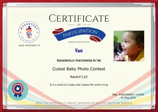 Certificate Preview