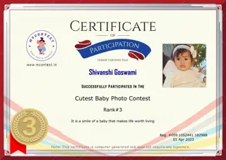 Certificate Preview