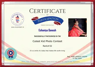 Certificate Preview