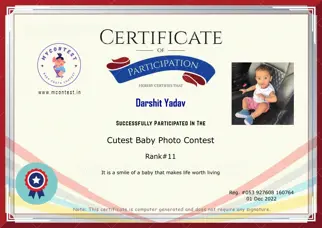 Certificate Preview